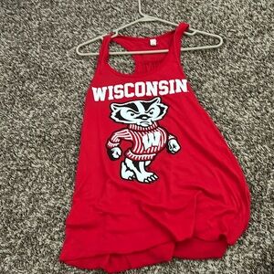 WISCONSIN BADGER TANK TOP